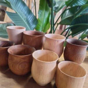 銘木×カップ