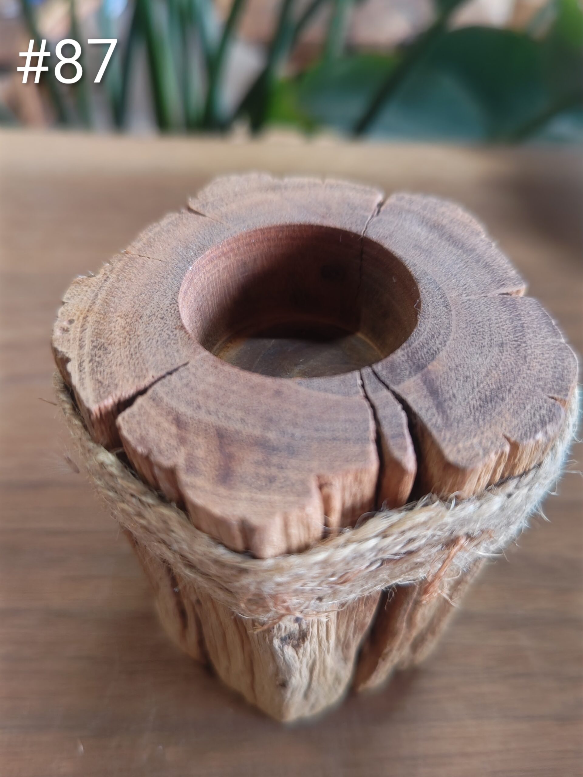 オールドチークキャンドル台 - 画像 (4)